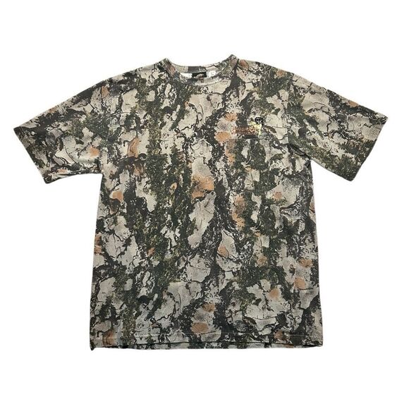 No Brand Other - Y2K Real Tree Camo Style Camouflage Pocket T-Shirt